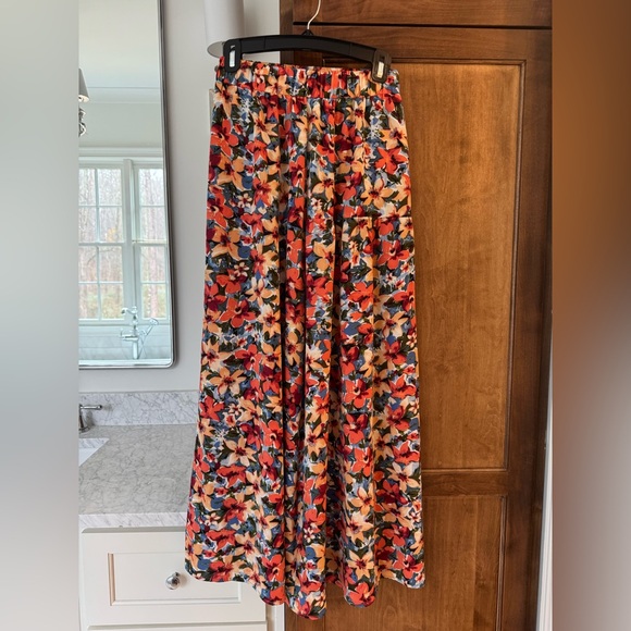 Floral Maxi Skirt and Top Set — 2 piece set - Picture 1 of 5